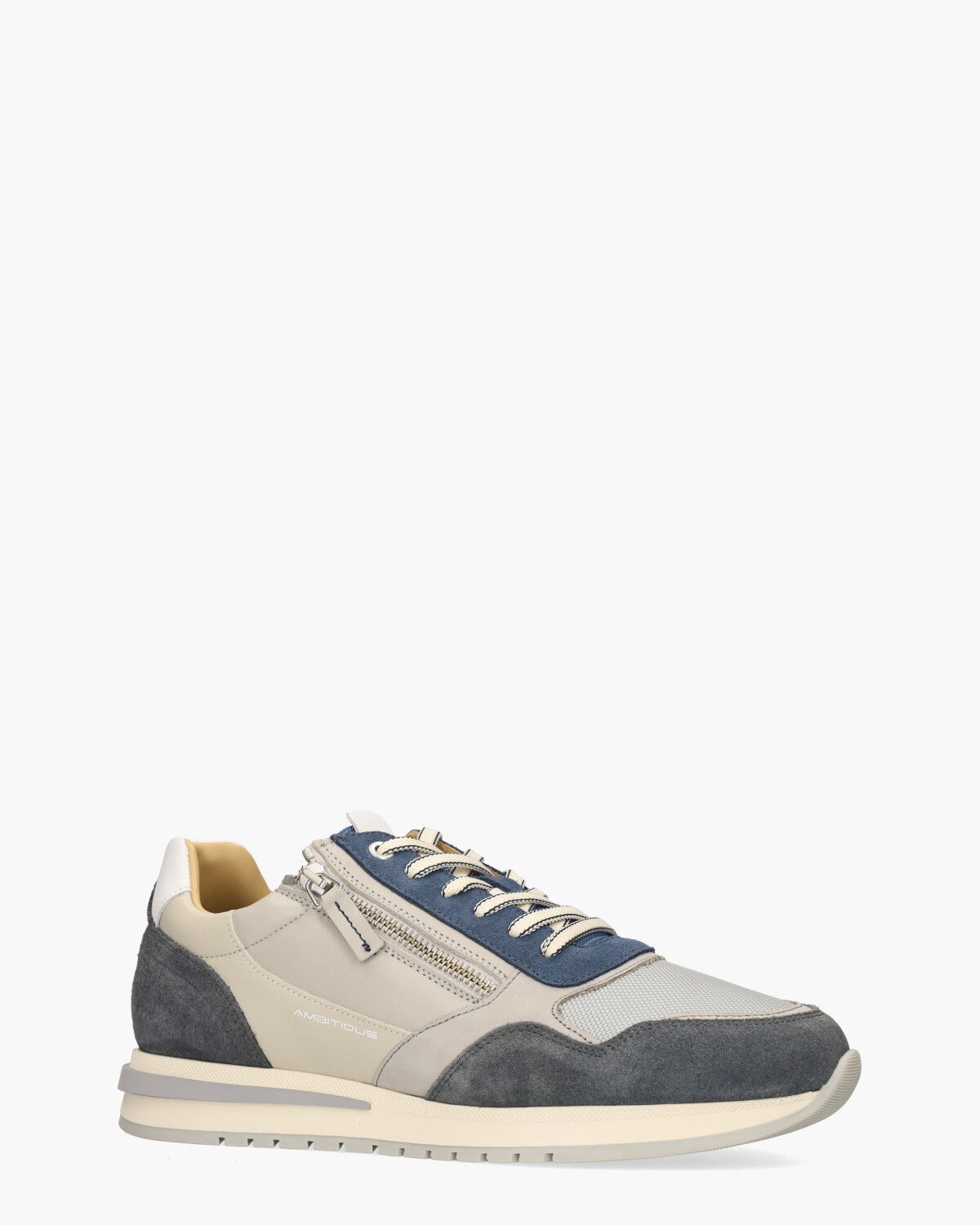 13719T Blauw/Grijs Herensneakers