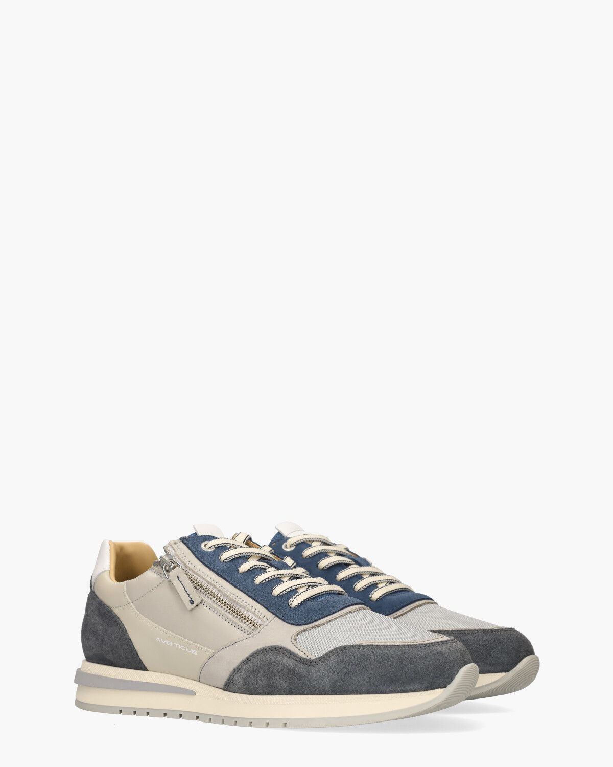 13719T Blauw/Grijs Herensneakers