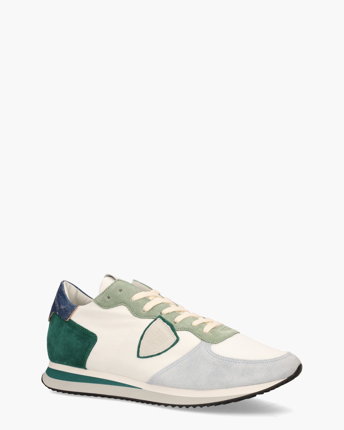 Tropez X Mondial Wit/Multicolor Herensneakers