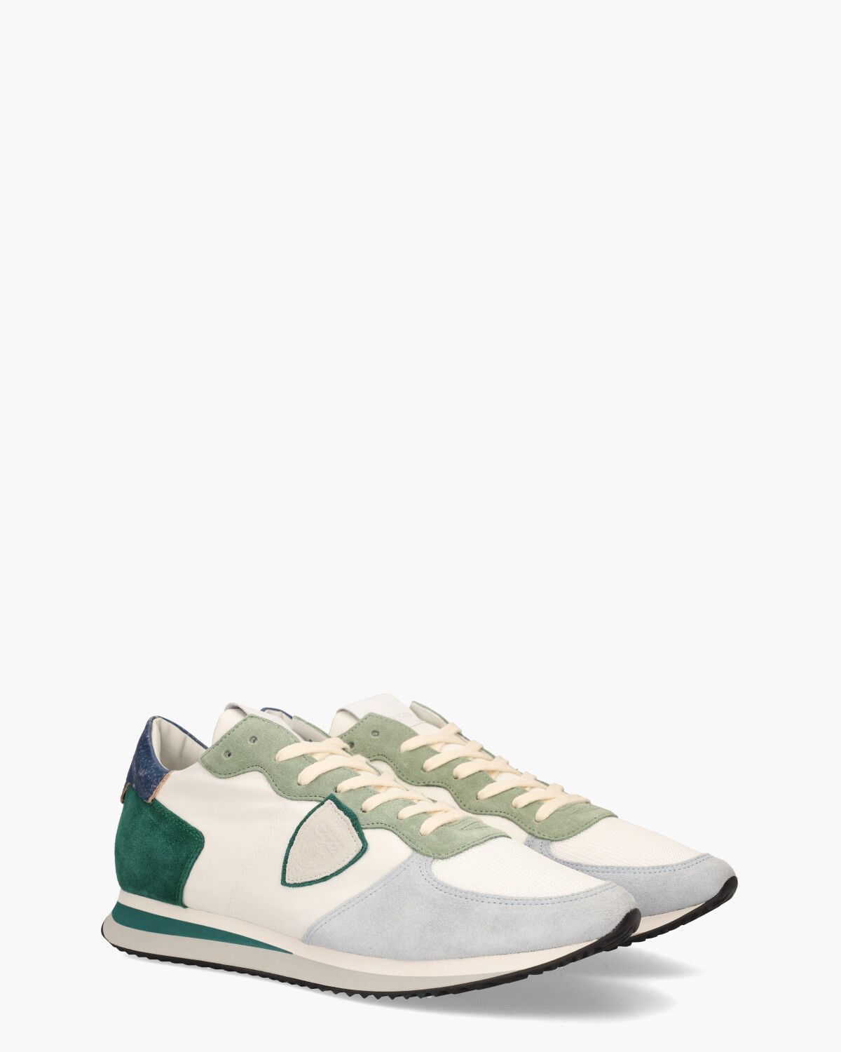 Tropez X Mondial Wit/Multicolor Herensneakers