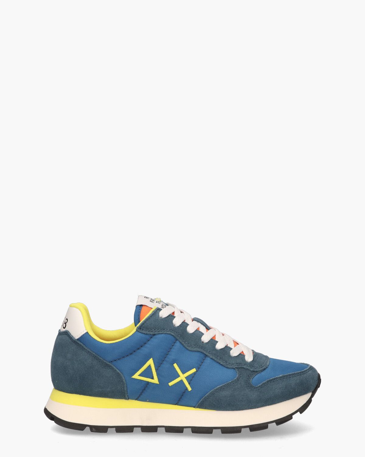 Tom Solid Nylon Blauw Herensneakers