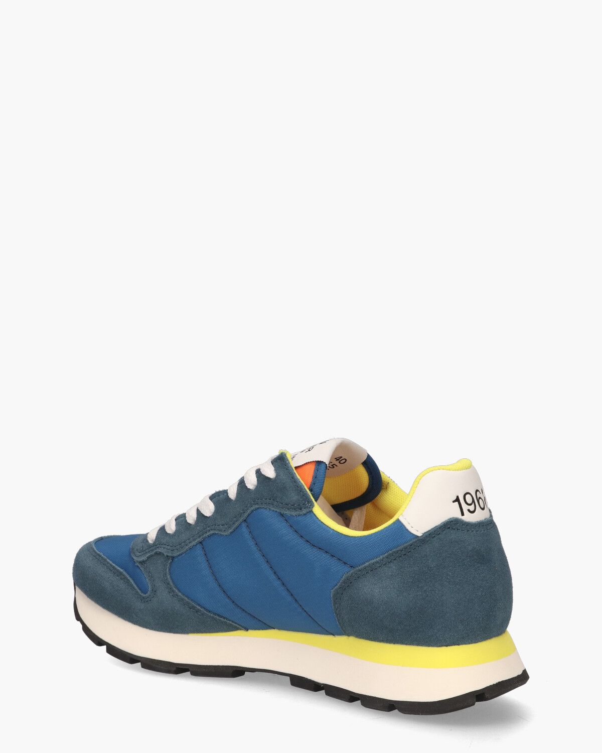 Tom Solid Nylon Blauw Herensneakers