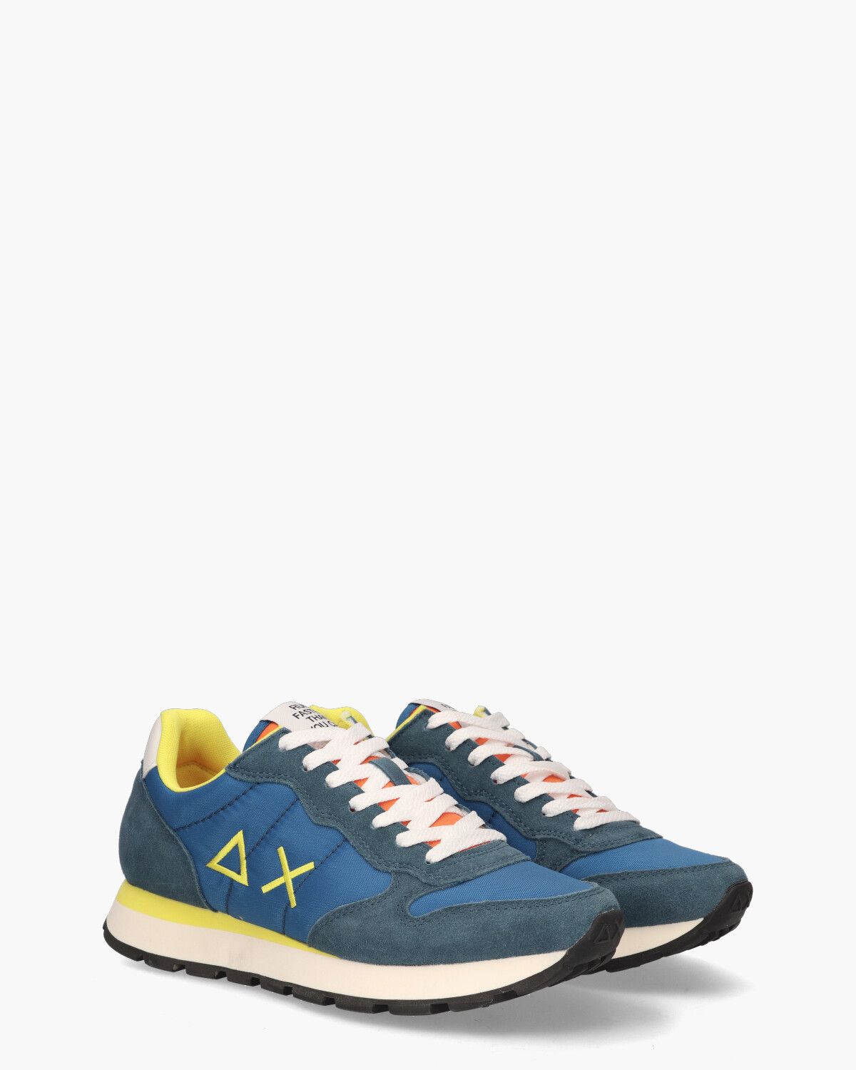 Tom Solid Nylon Blauw Herensneakers