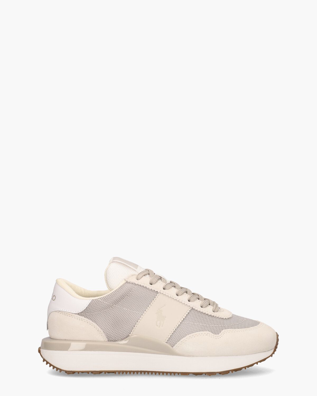 Train 89 Beige/Grijs Herensneakers 