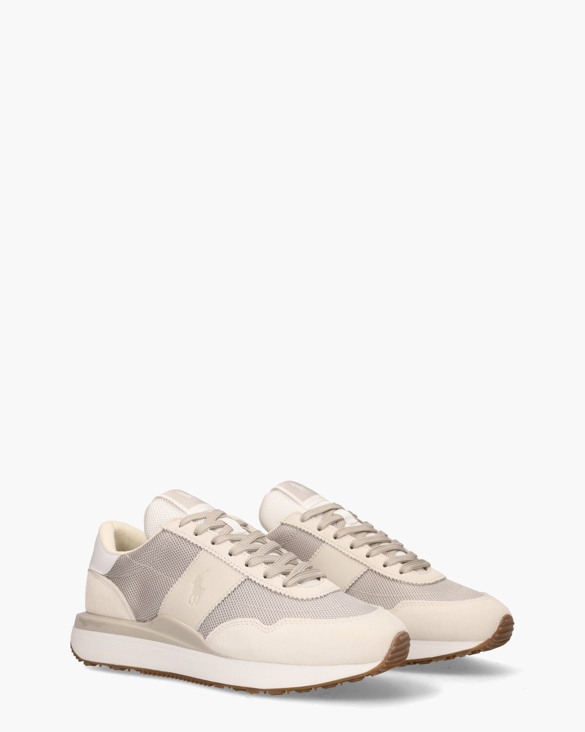 Train 89 Beige/Grijs Herensneakers 