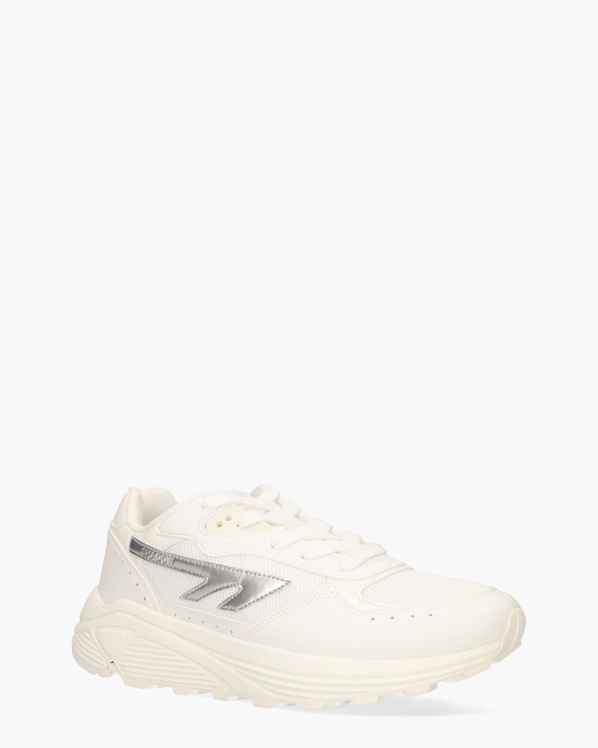 HTS Shadow RGS 1974 Wit/Zilver Herensneakers