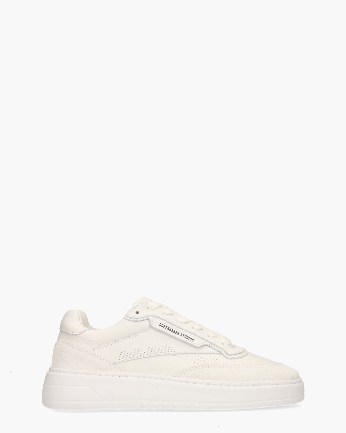 CPH89M Leather Mix Wit Herensneakers