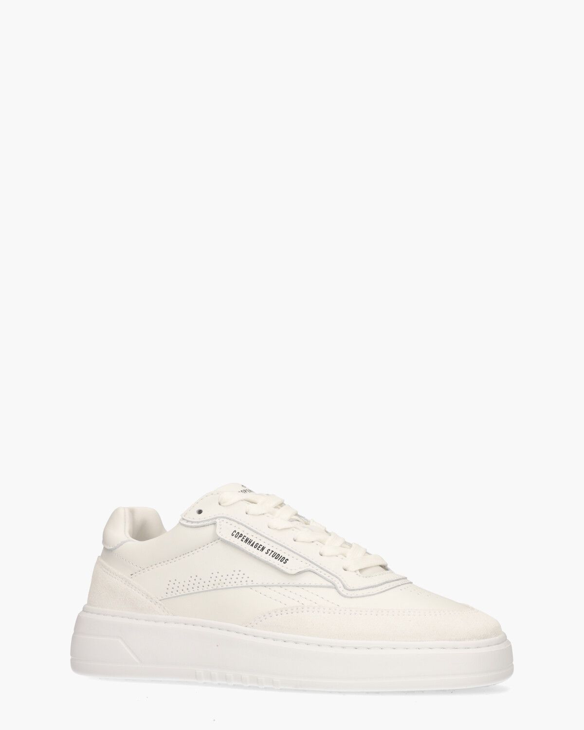 CPH89M Leather Mix Wit Herensneakers