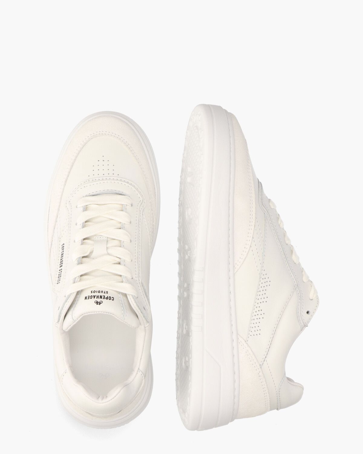 CPH89M Leather Mix Wit Herensneakers