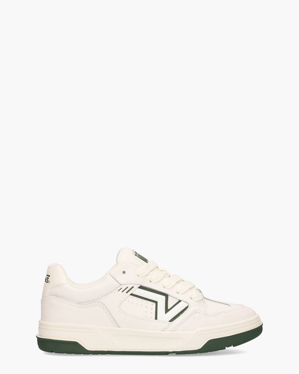 Upland Wit/Groen Herensneakers
