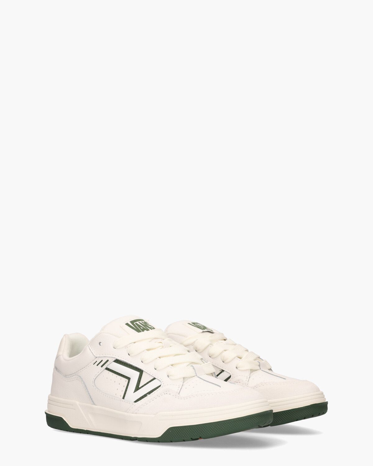 Upland Wit/Groen Herensneakers