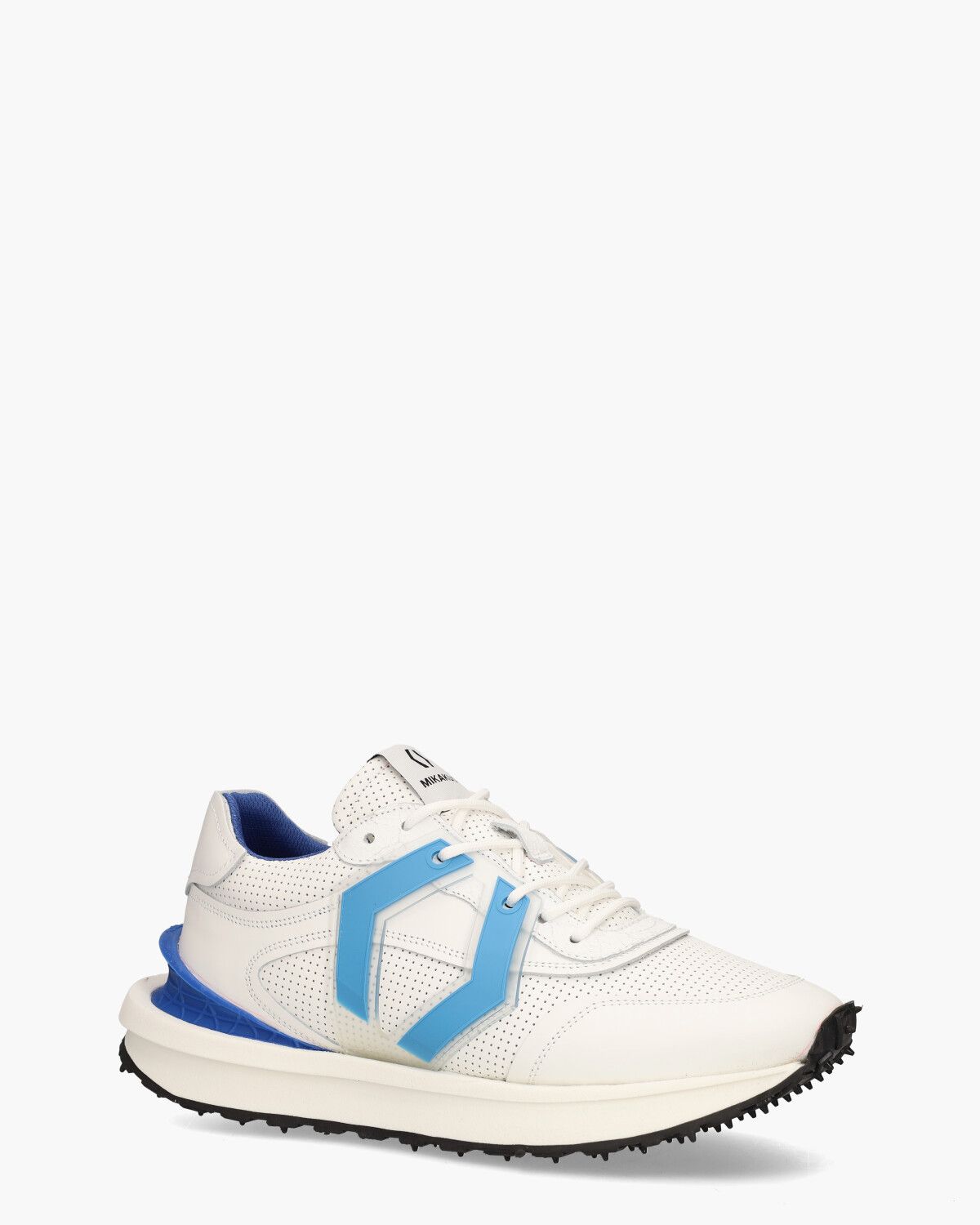 018 Wit/Blauw Herensneakers