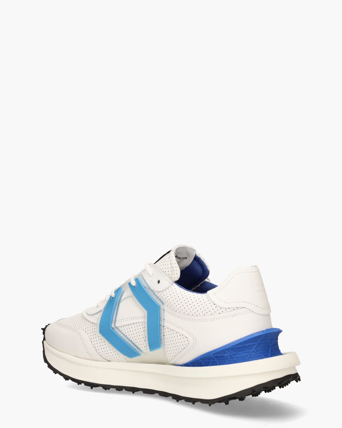 018 Wit/Blauw Herensneakers