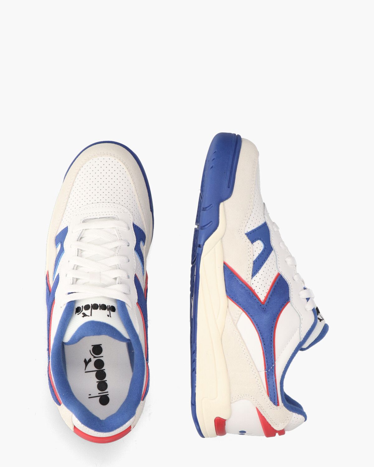 Winner SL Wit/Blauw/Rood Herensneakers