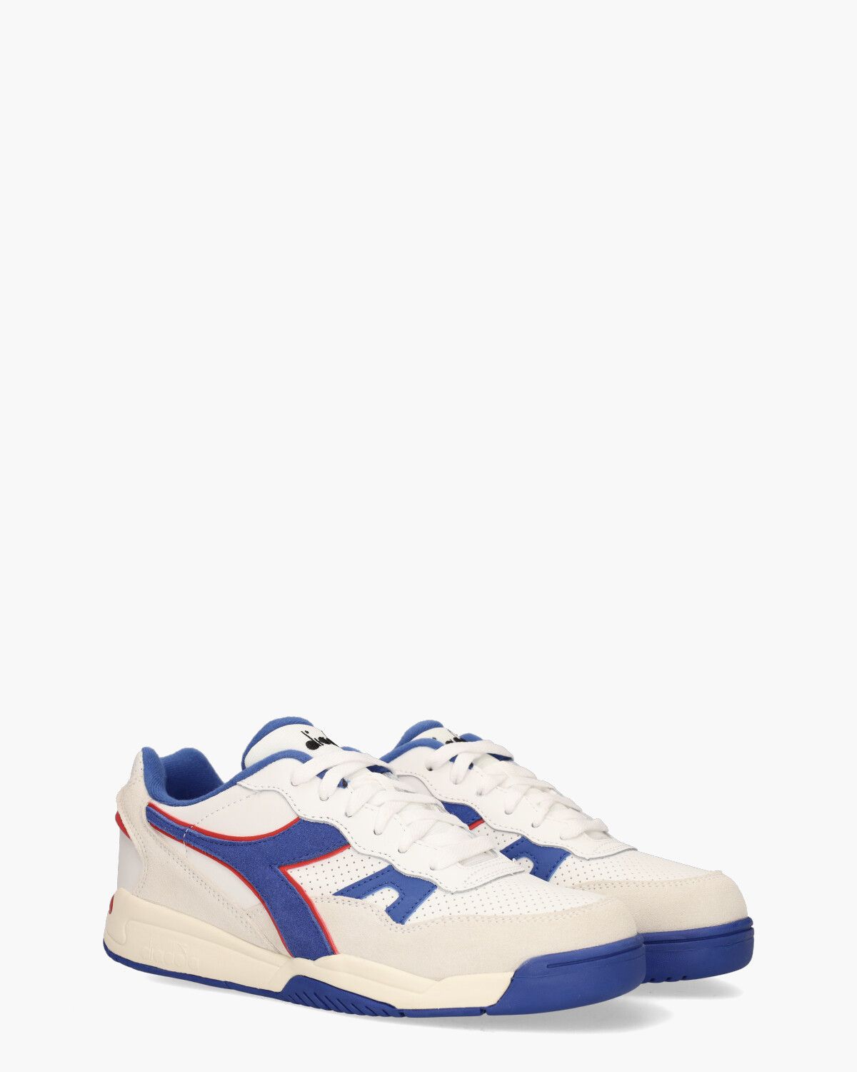 Winner SL Wit/Blauw/Rood Herensneakers