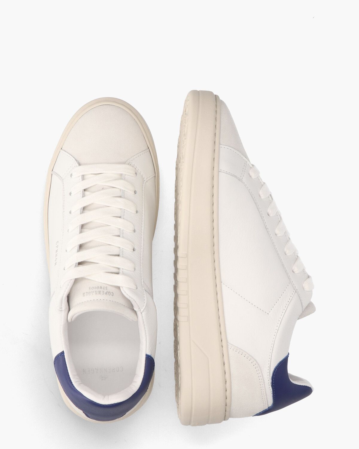 CPH72M Wit/Blauw Herensneakers