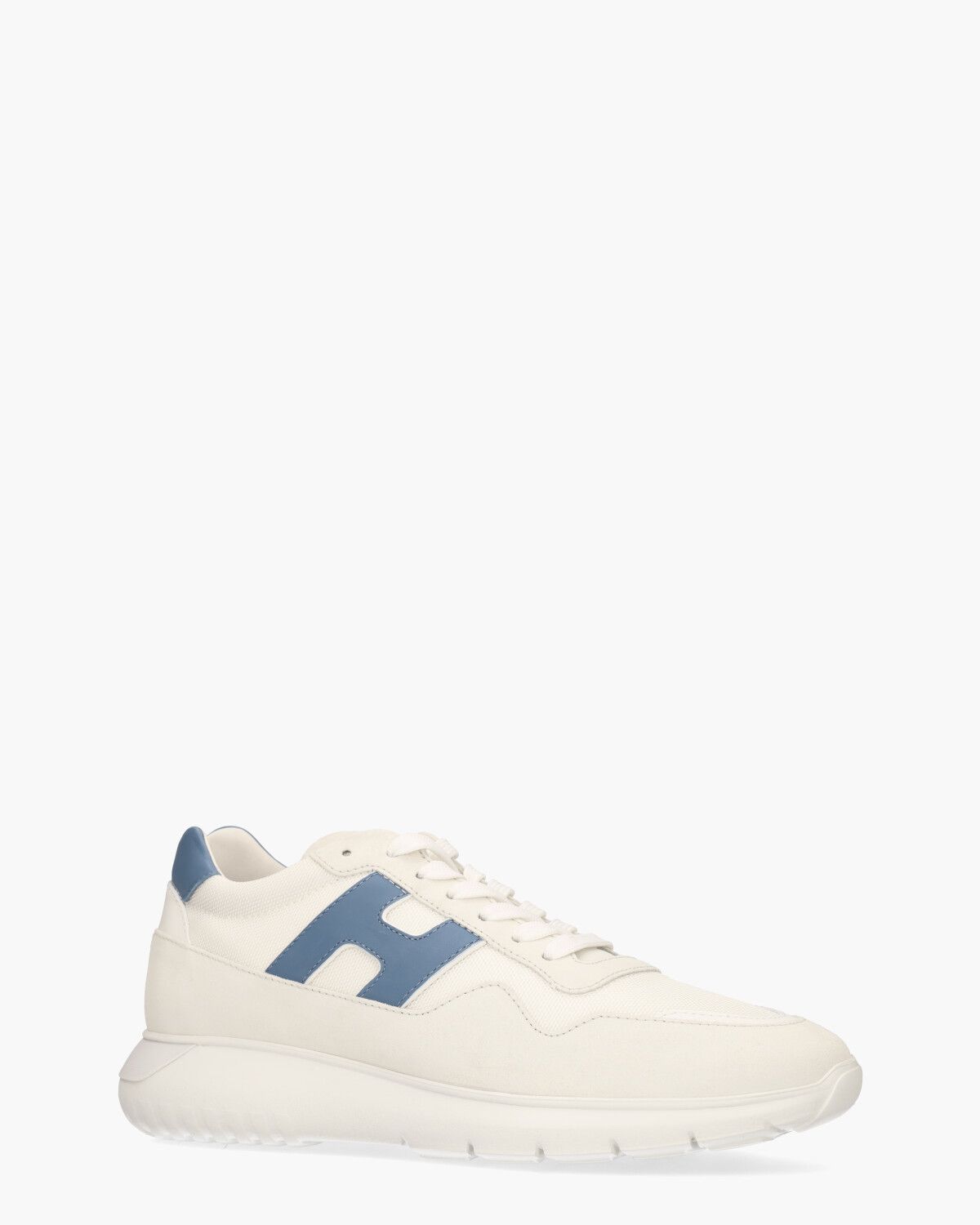 Interactive³ Wit/Blauw Herensneakers