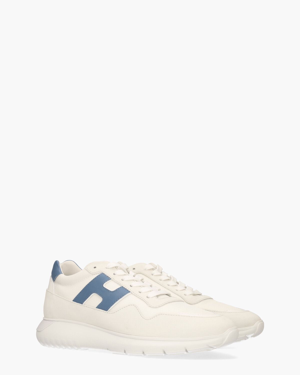 Interactive³ Wit/Blauw Herensneakers