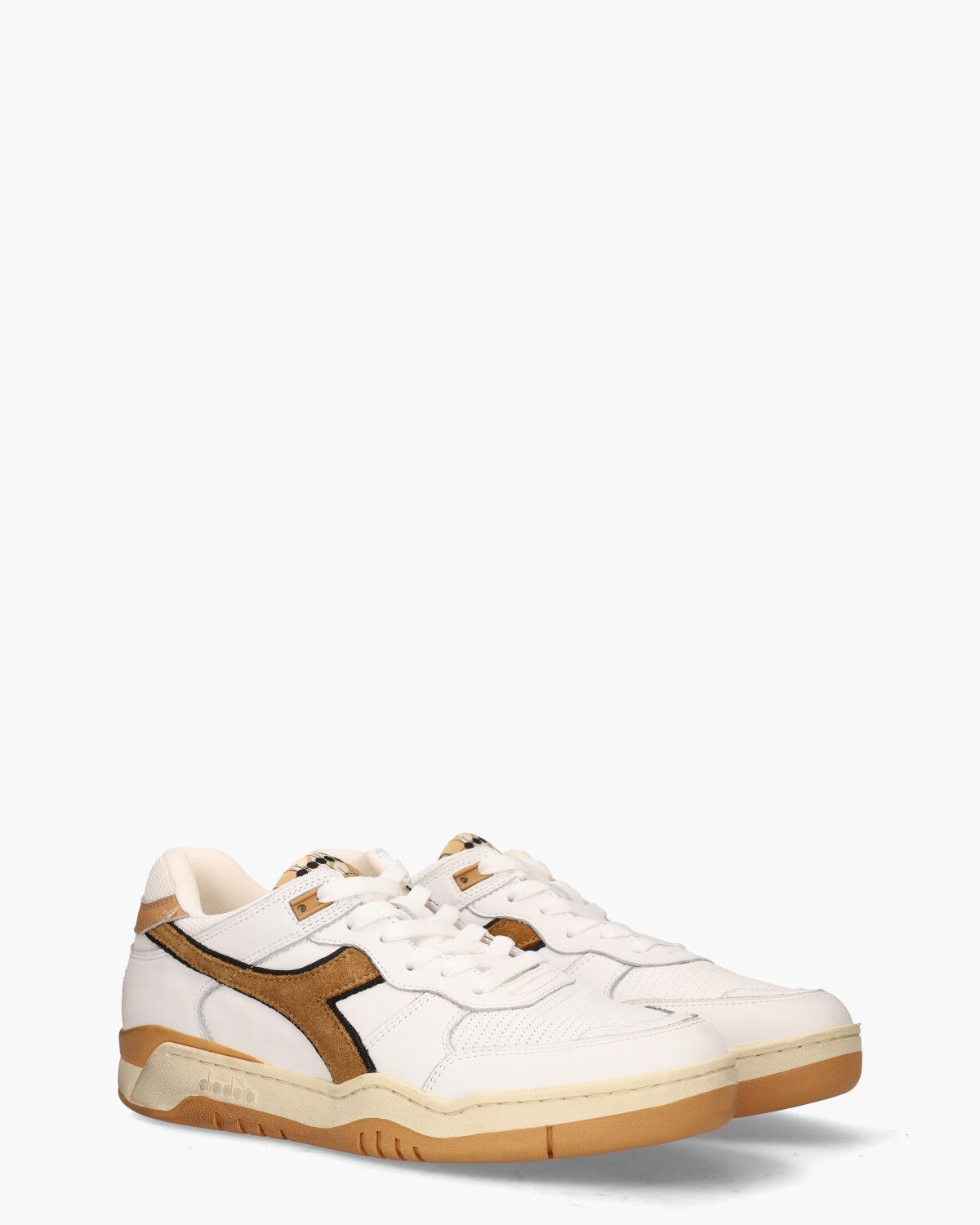 Diadora Heritage B.560 Used Wit Cognac Herensneakers Van Arendonk