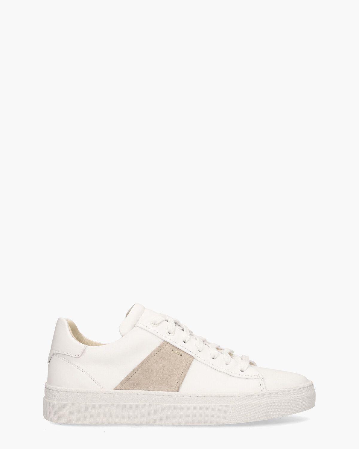 Teun Wit/Taupe Herensneakers