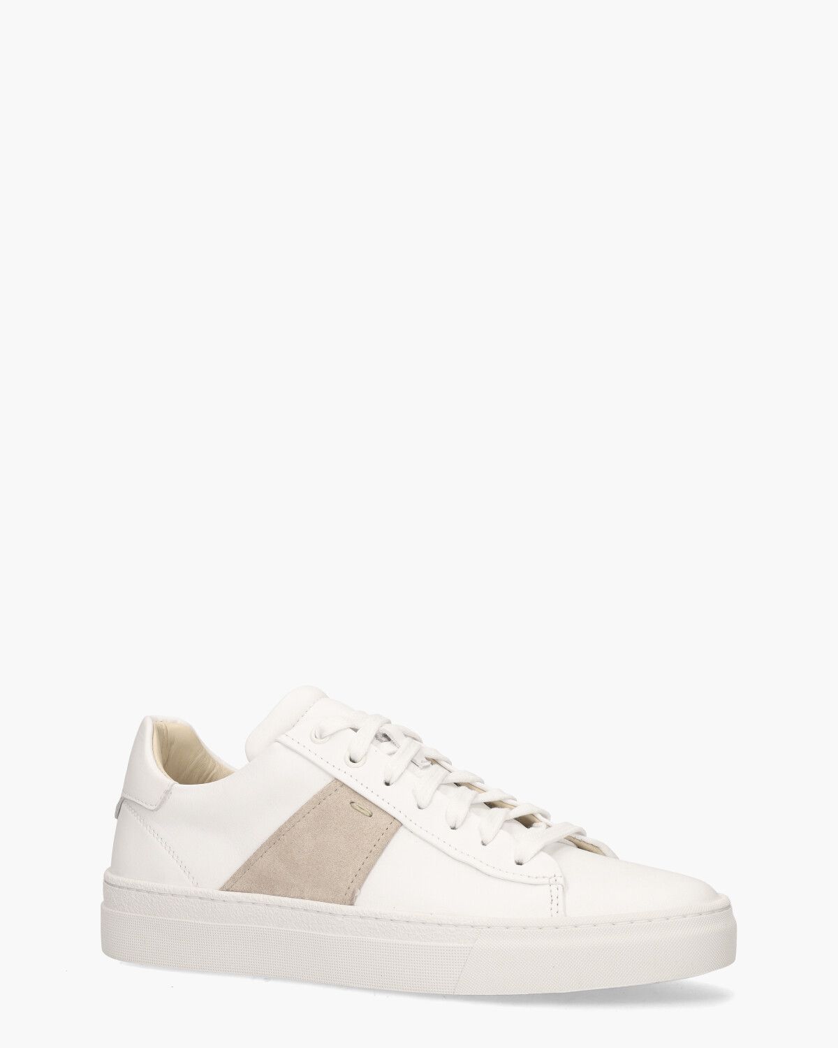Teun Wit/Taupe Herensneakers