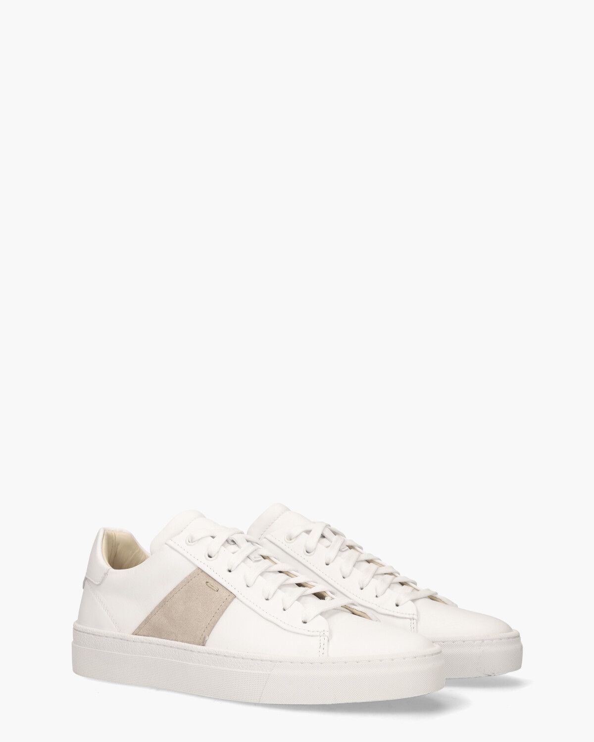 Teun Wit/Taupe Herensneakers