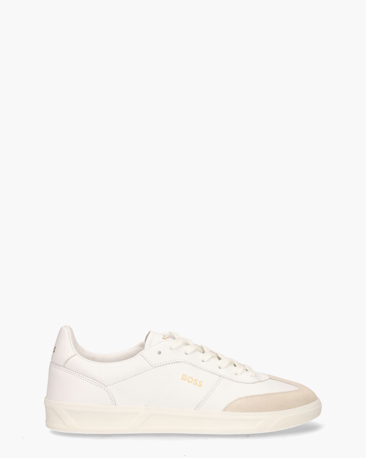 Brandon Tenn Wit/Beige Herensneakers
