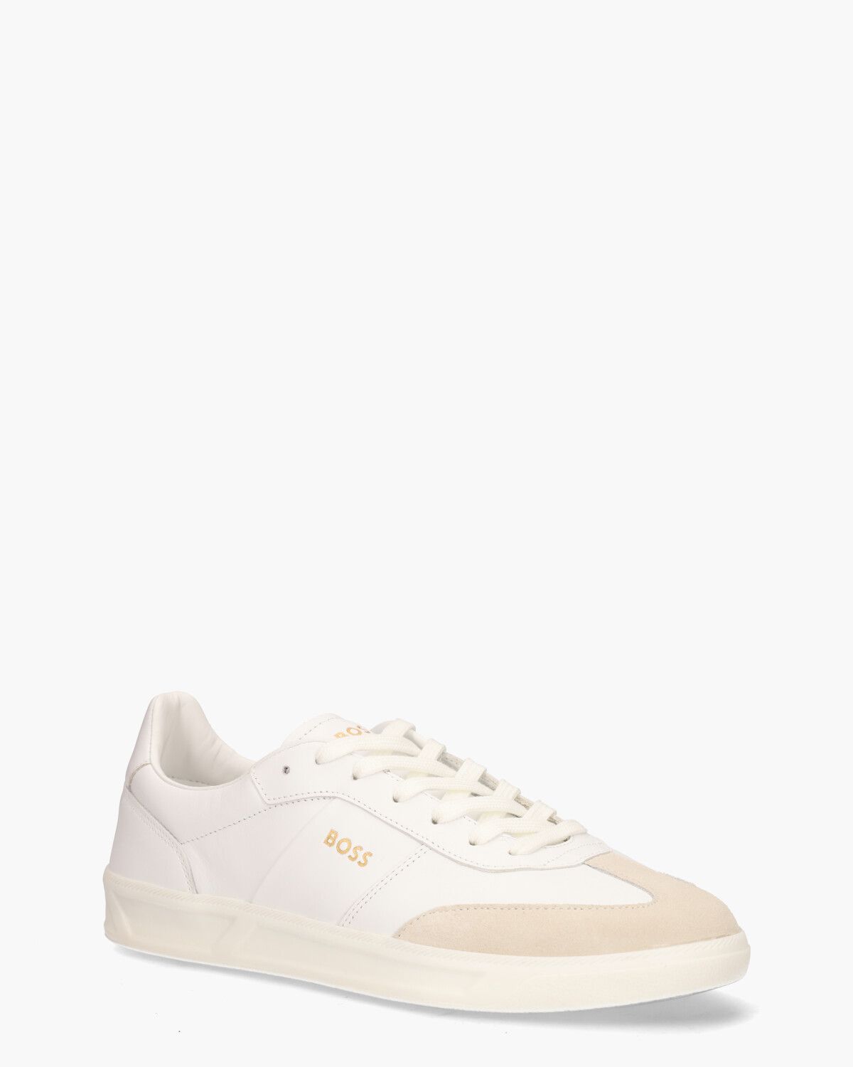 Brandon Tenn Wit/Beige Herensneakers