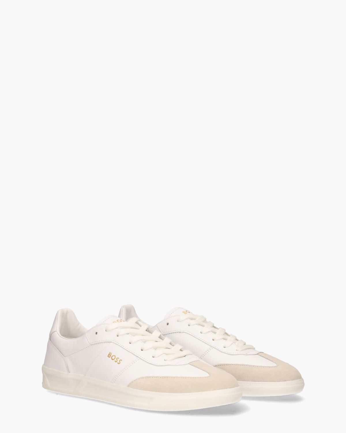 Brandon Tenn Wit/Beige Herensneakers
