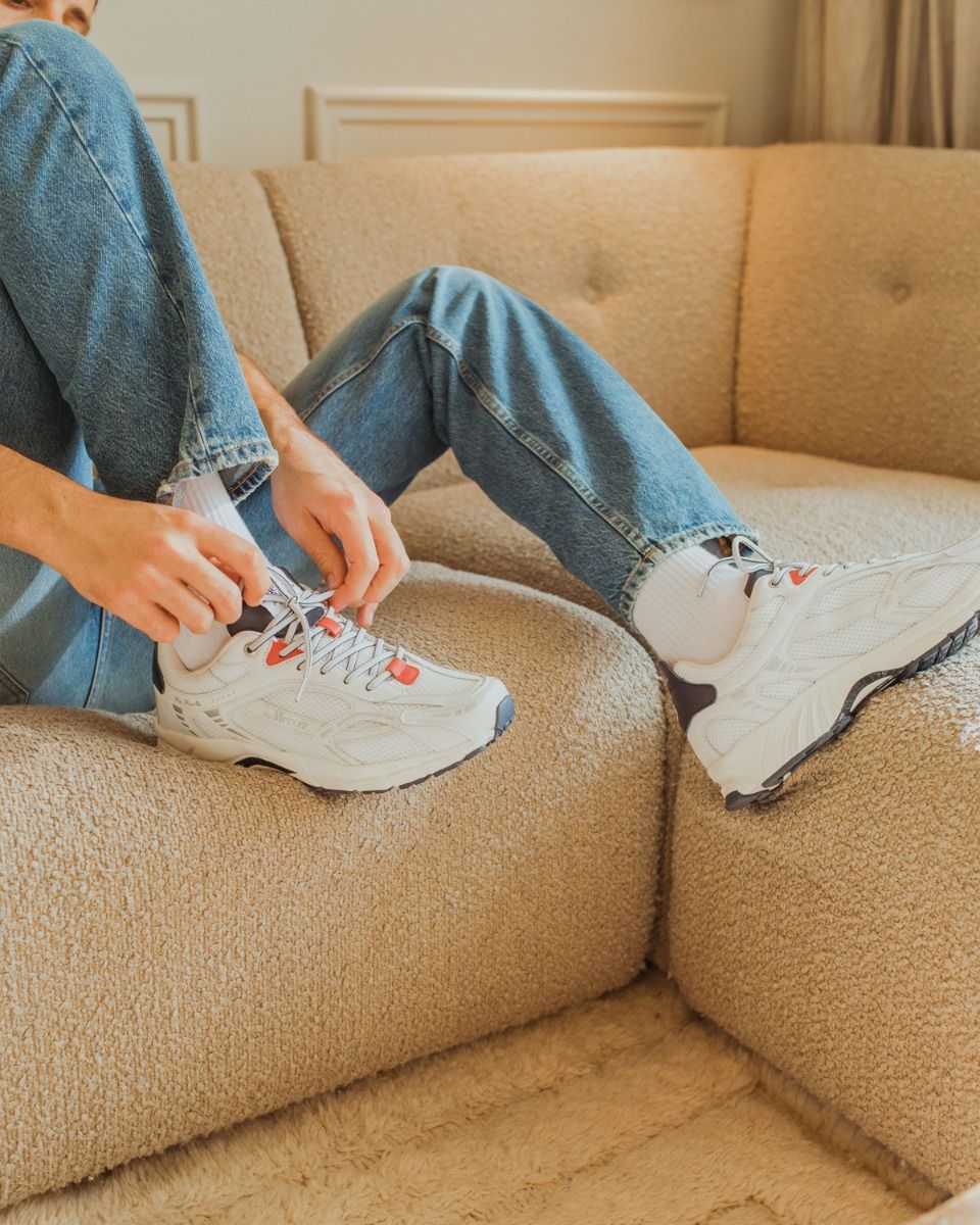 The Re-Run City Boston Wit Herensneakers
