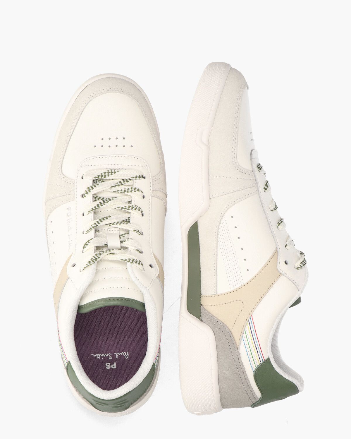 Colson Wit/Multicolor Herensneakers