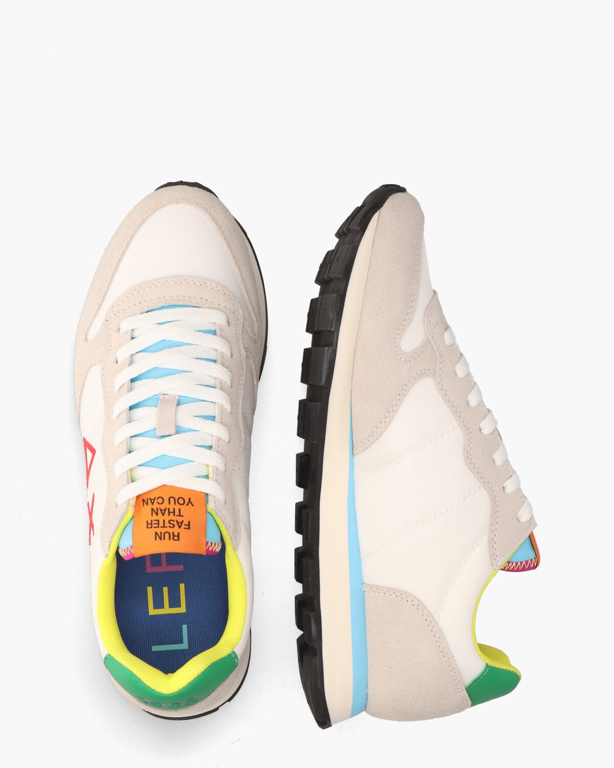 Tom For Peace Wit Herensneakers