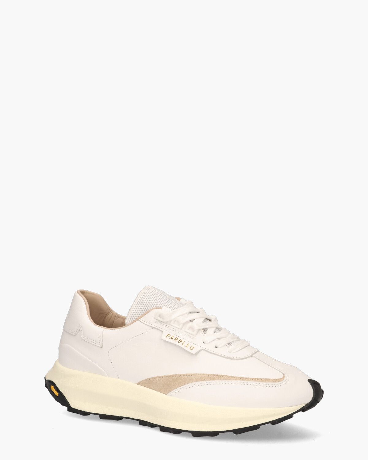 AT1000 Wit/Beige Herensneakers