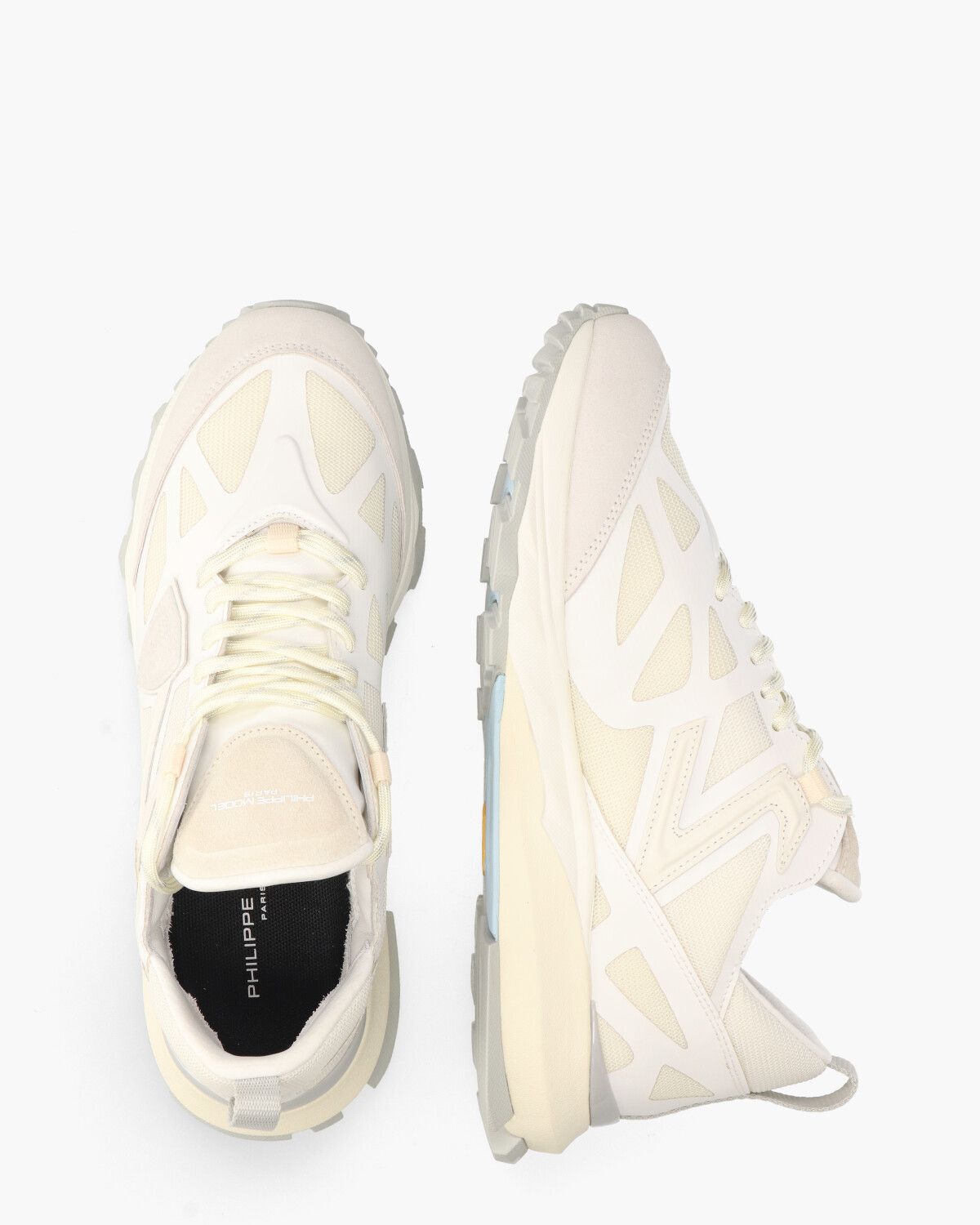 Rocx Off-White/Multicolor Herensneakers