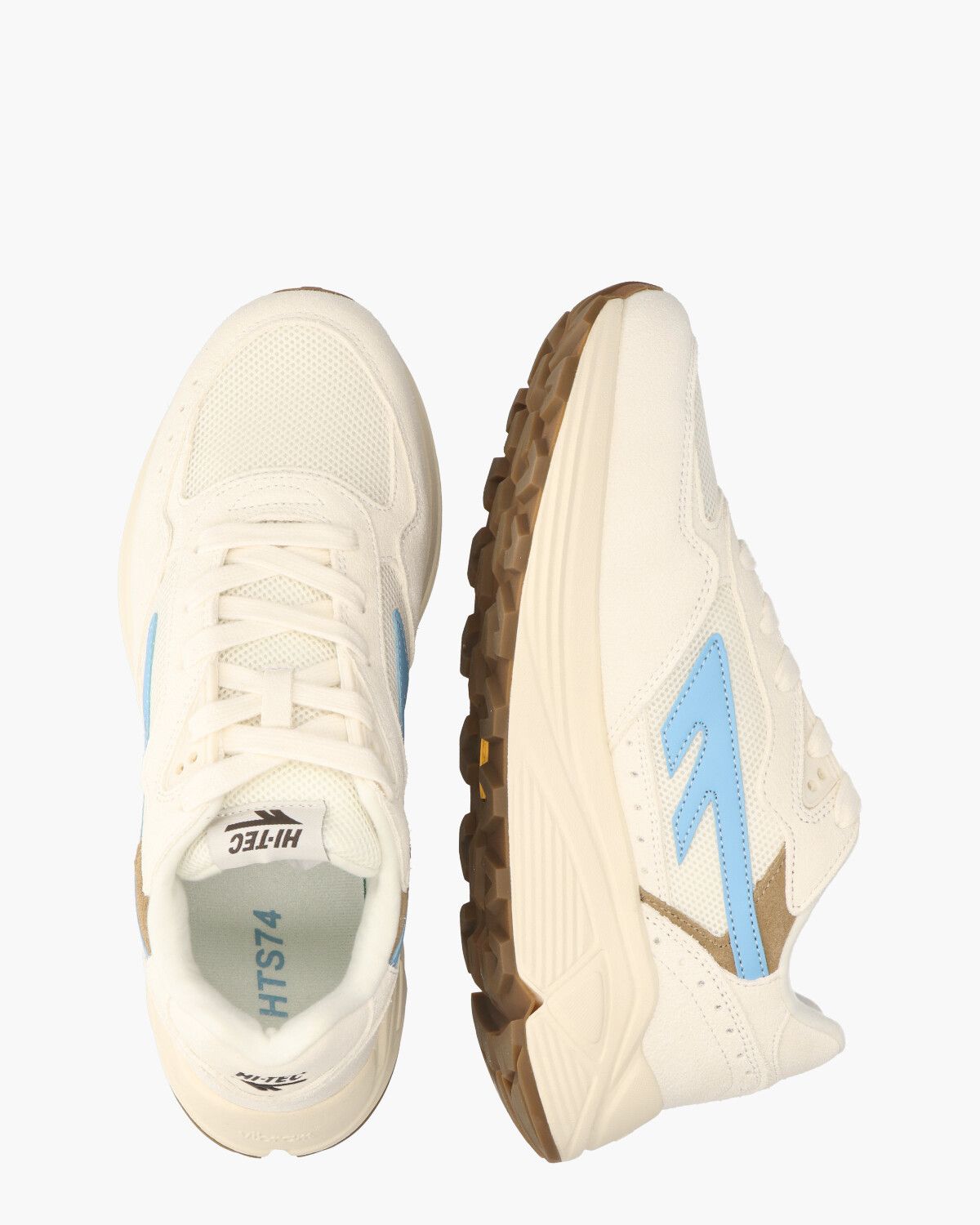 HTS Shadow RGS Off-White/Blauw/Bruin Herensneakers