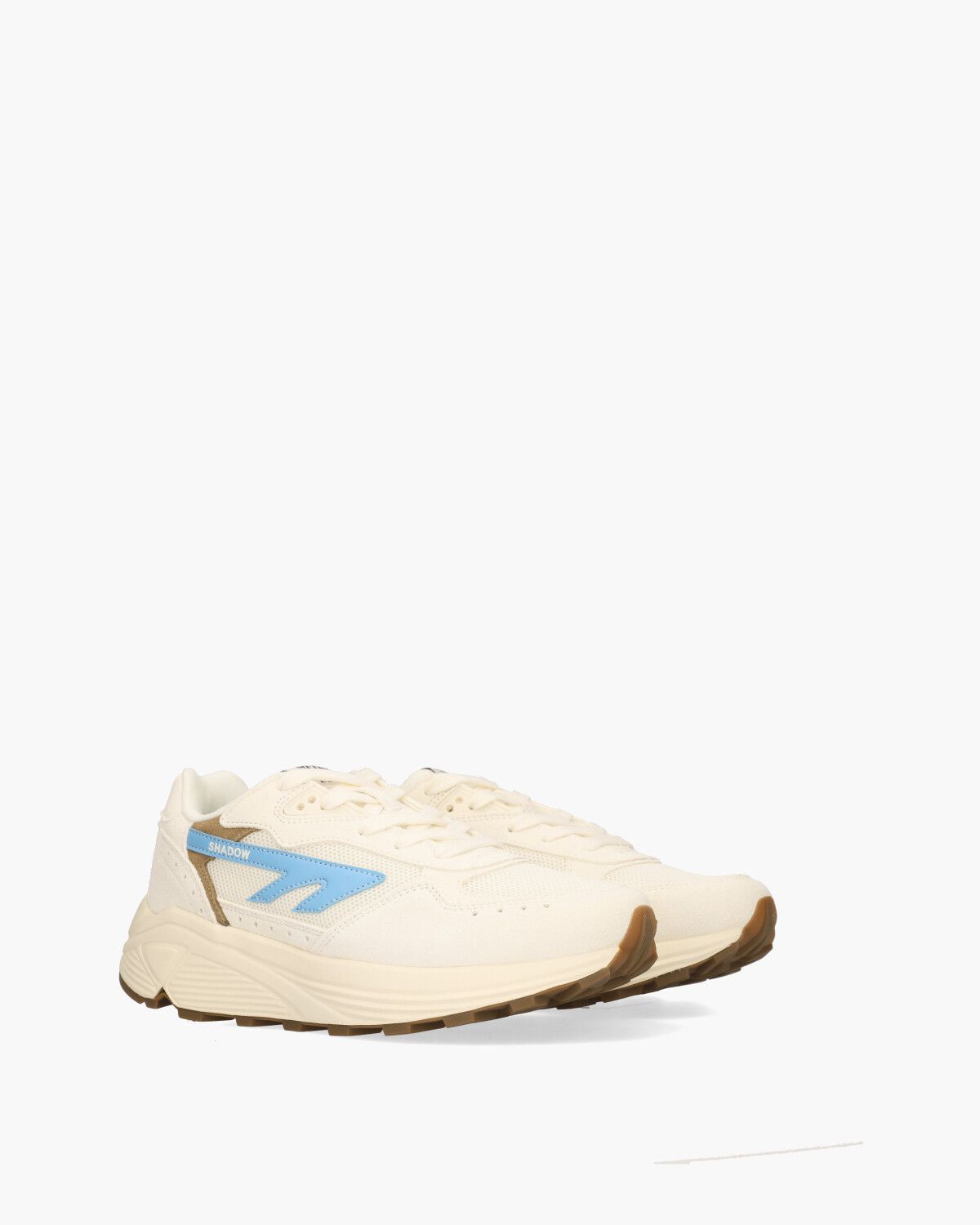 HTS Shadow RGS Off-White/Blauw/Bruin Herensneakers
