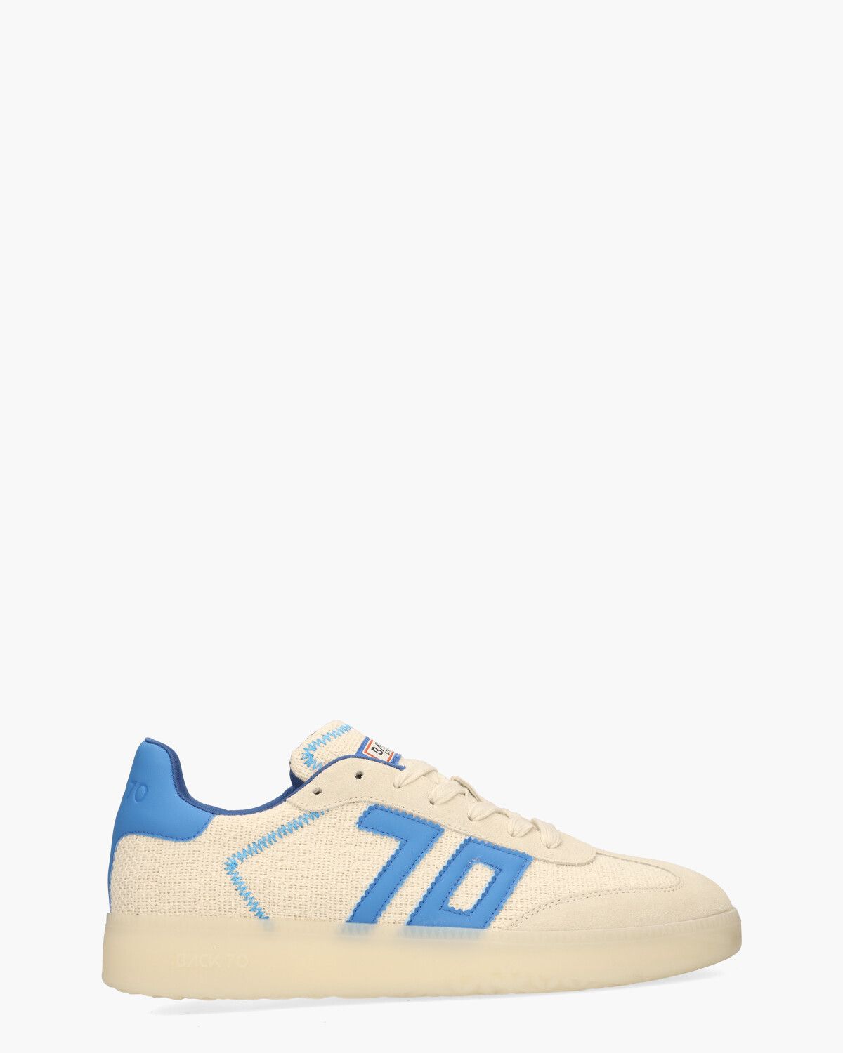 Boston Denver 04 Off-White/Turquoise Herensneakers
