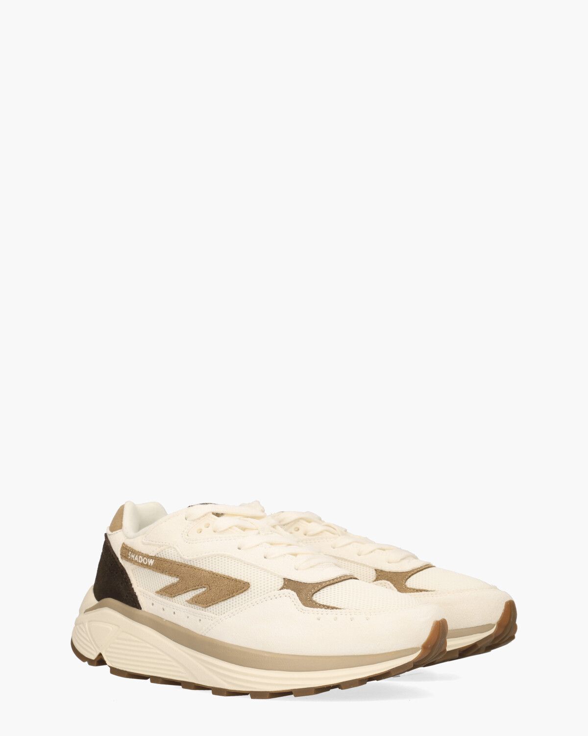 HTS Shadow RGS Off-White/Bruin Herensneakers