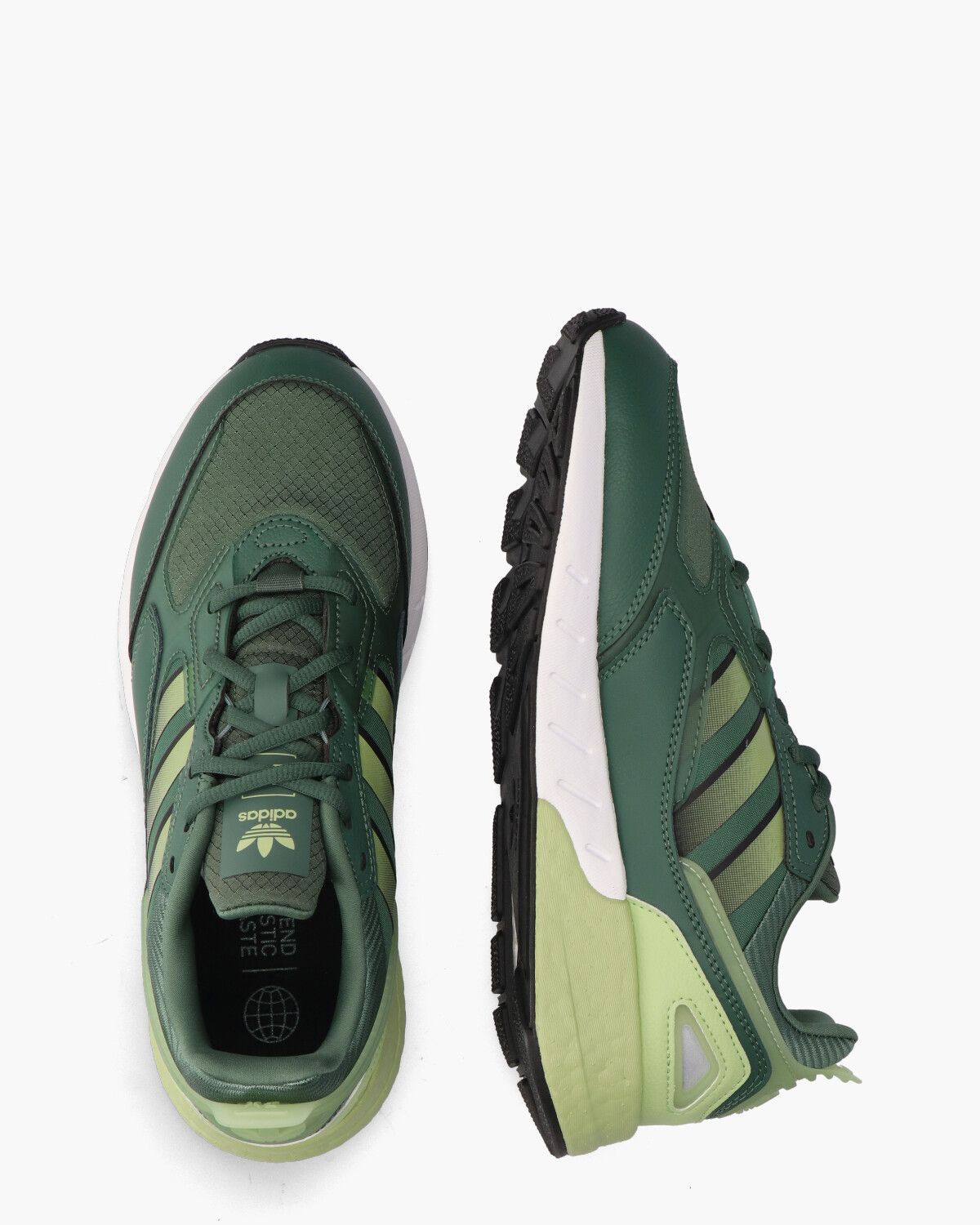 Adidas originals 2025 zx 600 groen