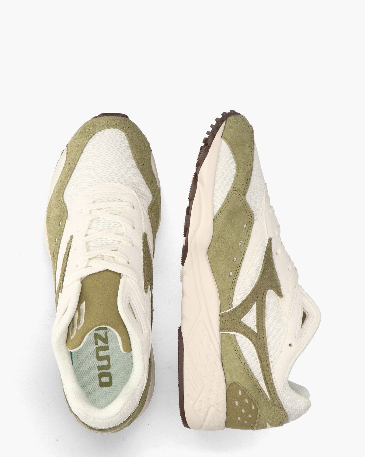 Contender Off-White/Groen Herensneakers