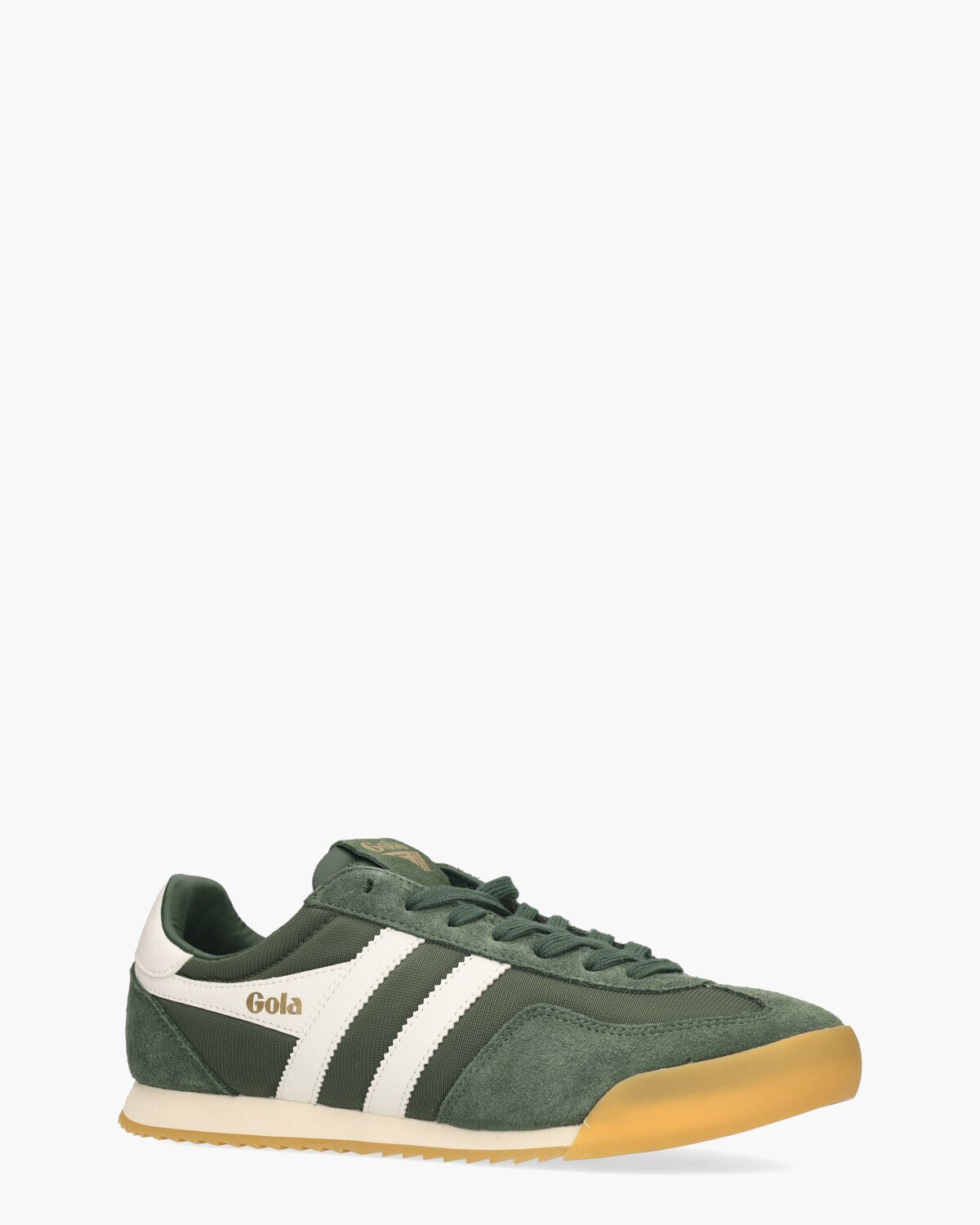 Europa Donkergroen/Wit Herensneakers