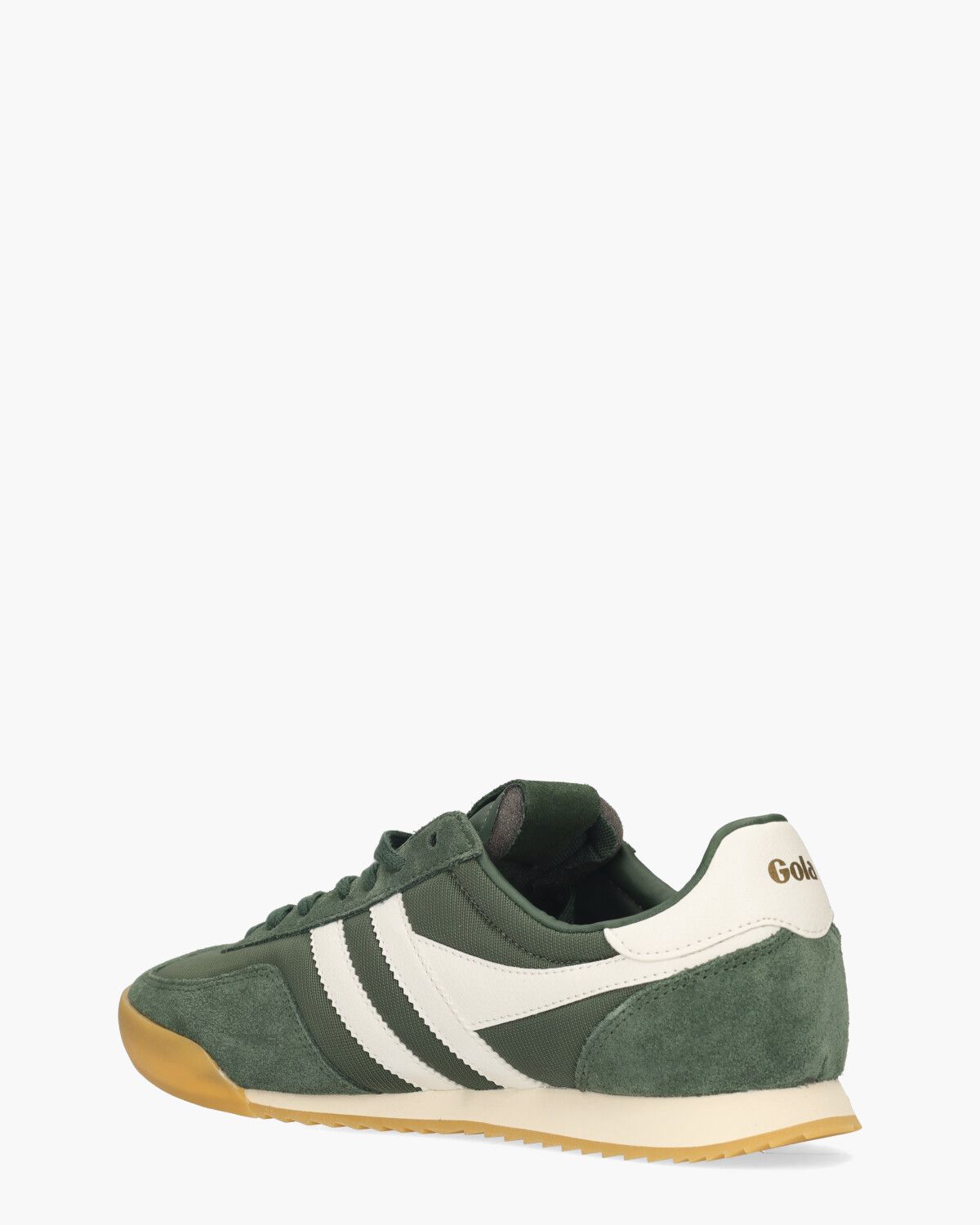 Europa Donkergroen/Wit Herensneakers
