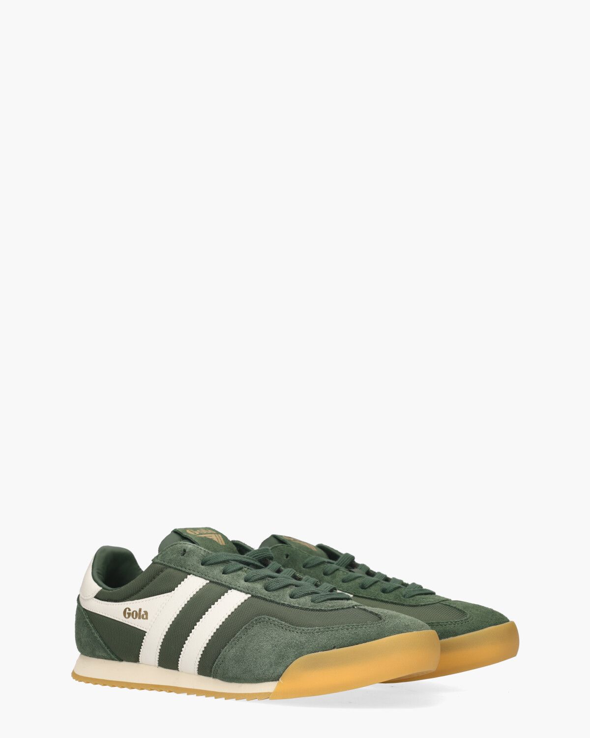 Europa Donkergroen/Wit Herensneakers