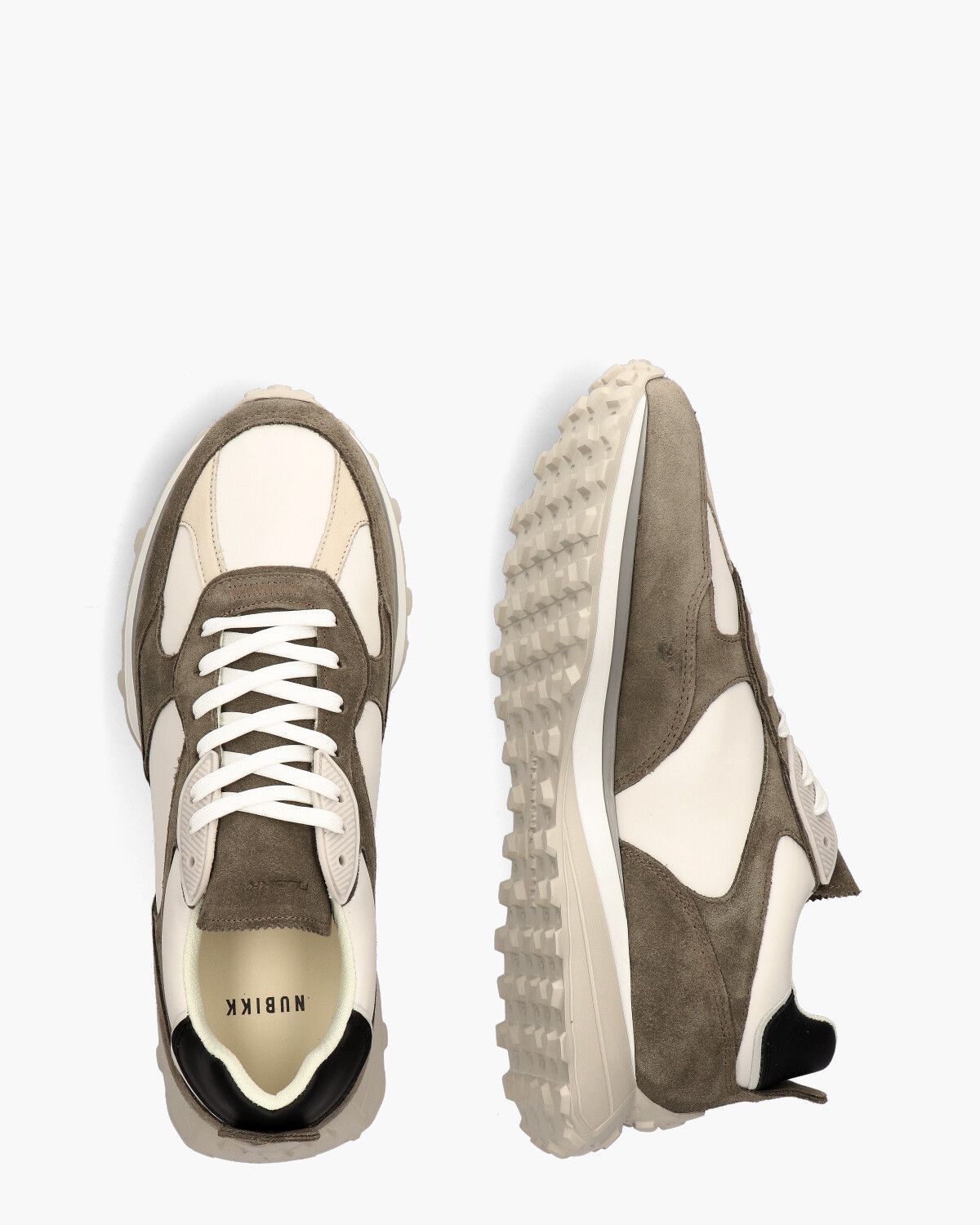 Cross Road Taupe Herensneakers