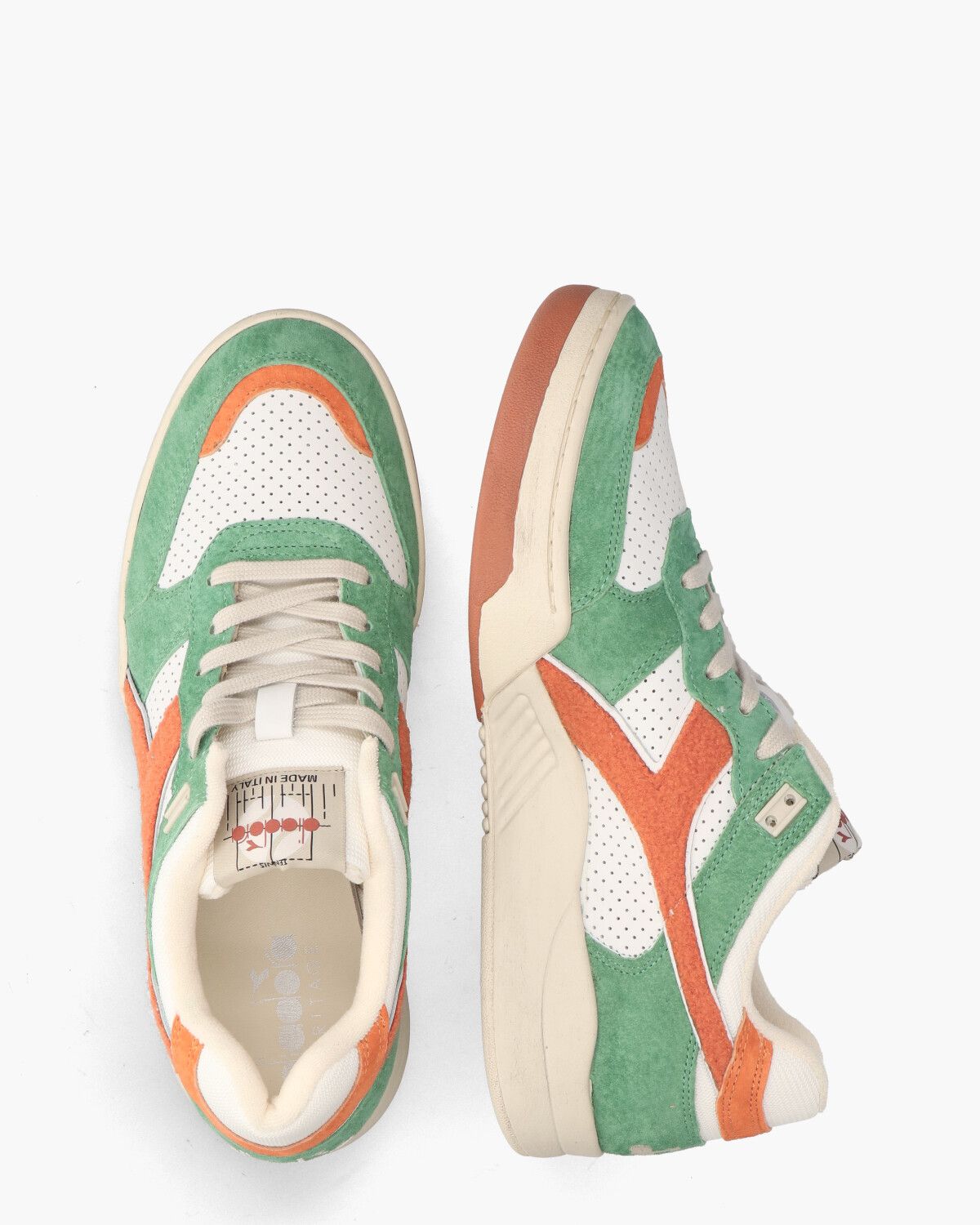 B.560 Used RR Italia Wit/Multicolor Herensneakers
