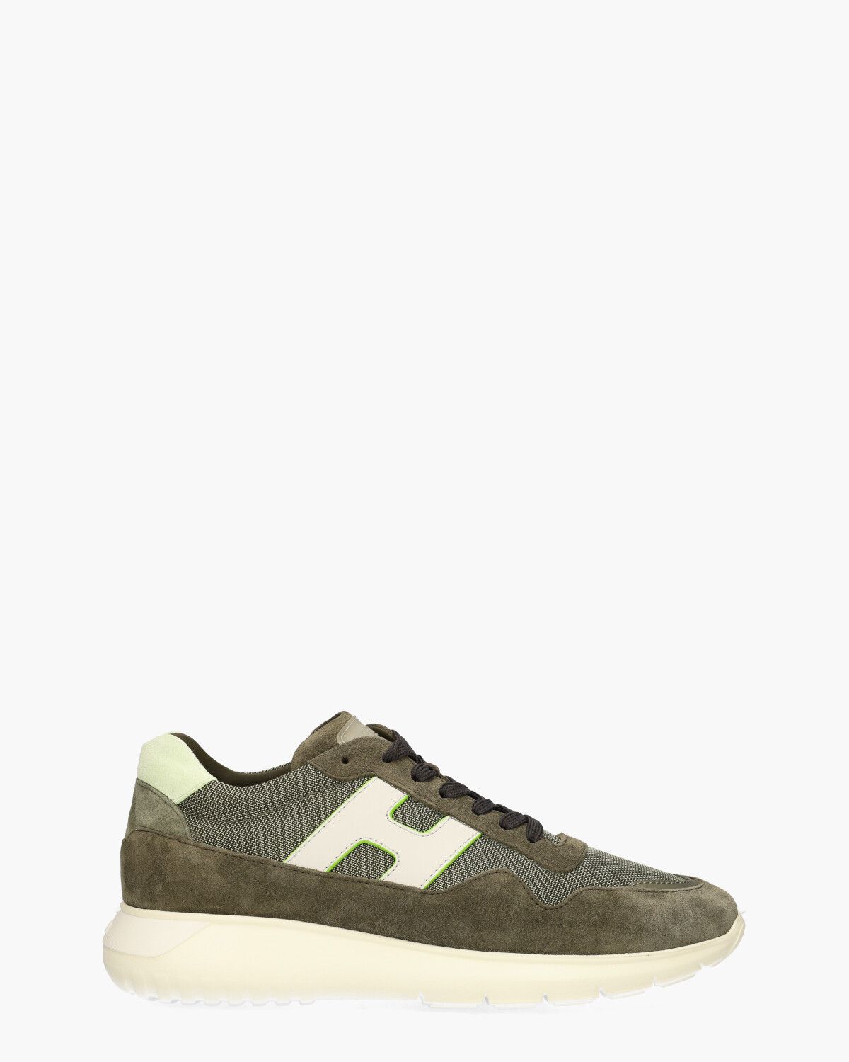 Hogan Interactive Groen Wit Herensneakers Van Arendonk