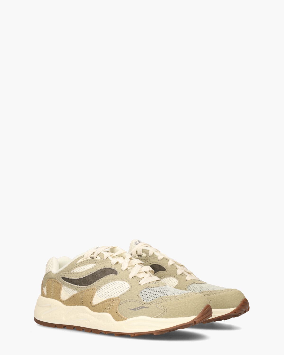 Grid Shadow 2 Groen/Multicolor Herensneakers