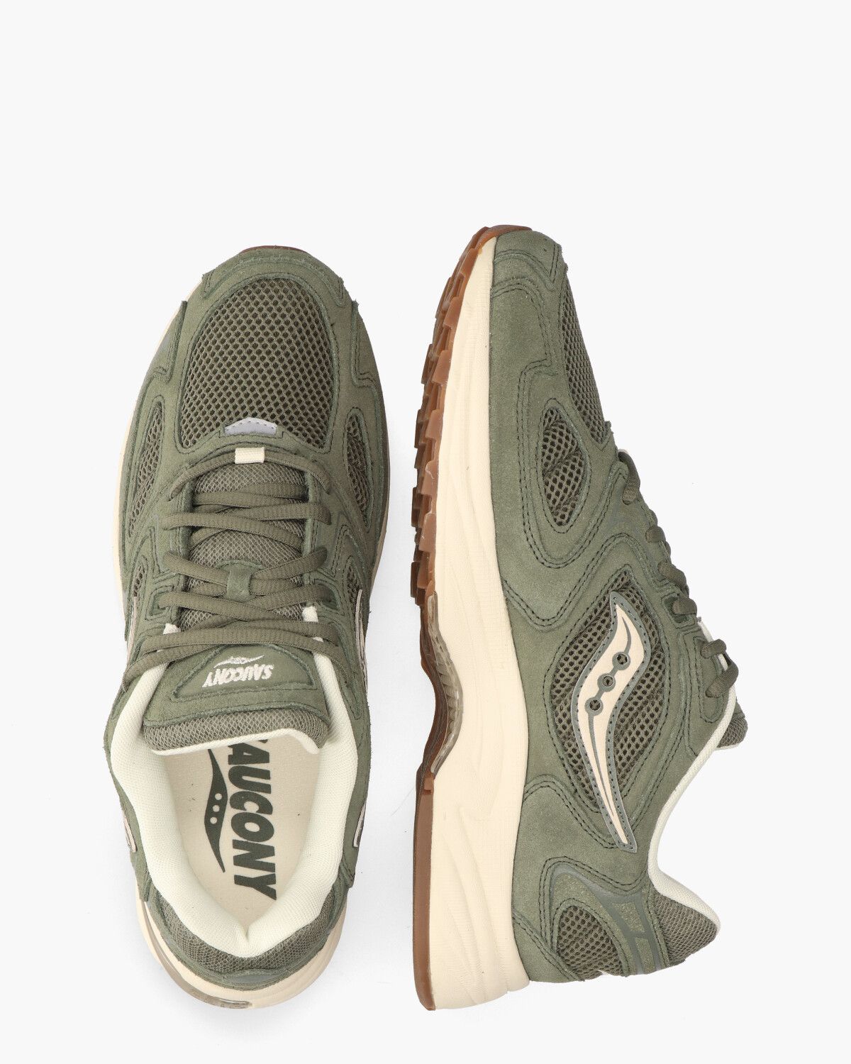 Grid Jazz 9 Groen Herensneakers