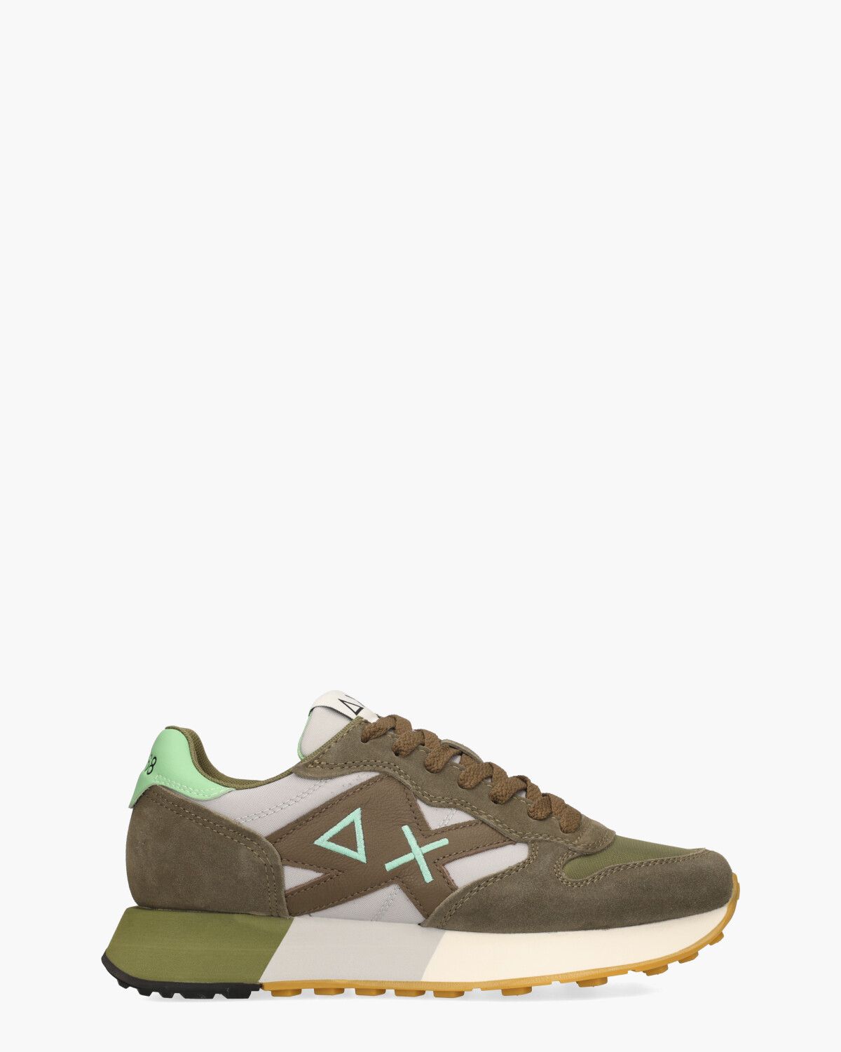 Jaki 2.0 Bicolor Legergroen Herensneakers