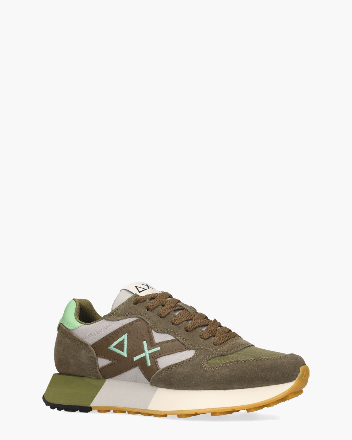 Jaki 2.0 Bicolor Legergroen Herensneakers